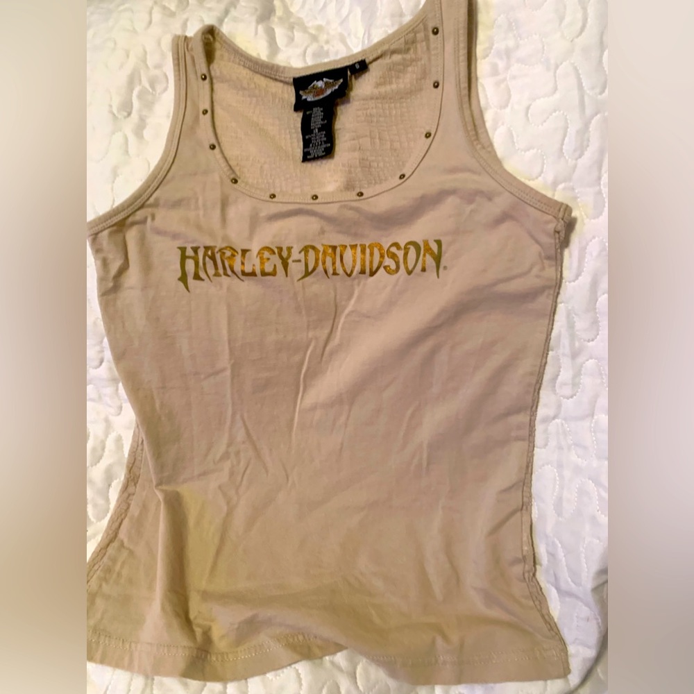 Size small ladies Harley Davison tank